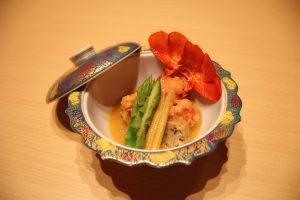 【煮物】伊勢海老白味噌仕立て